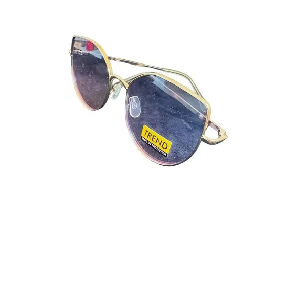 Trend Cat Eye Sunglasses Women’s Multicolor Geometric Flash Lenses UV400 - Picture 2 of 6